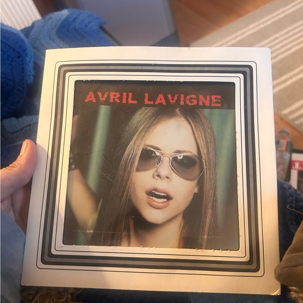Avril Lavigne framed photo with glass